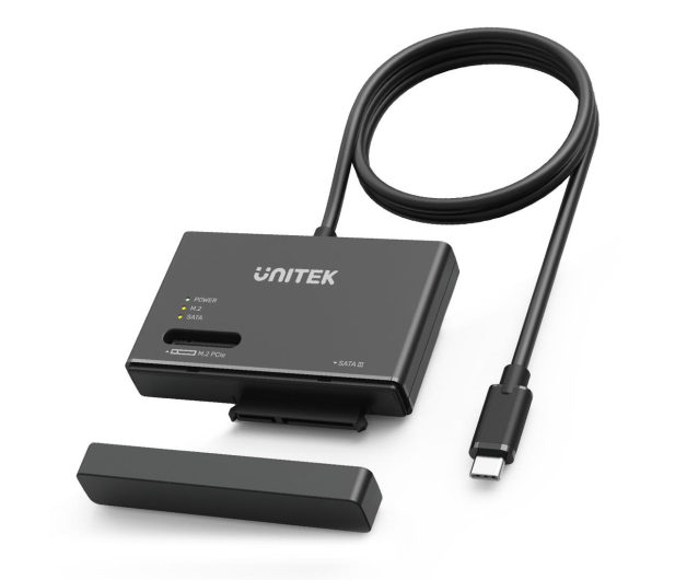 Unitek Mostek USB-C na dyski SATA i M.2 NVMe - 1244185 - zdjęcie